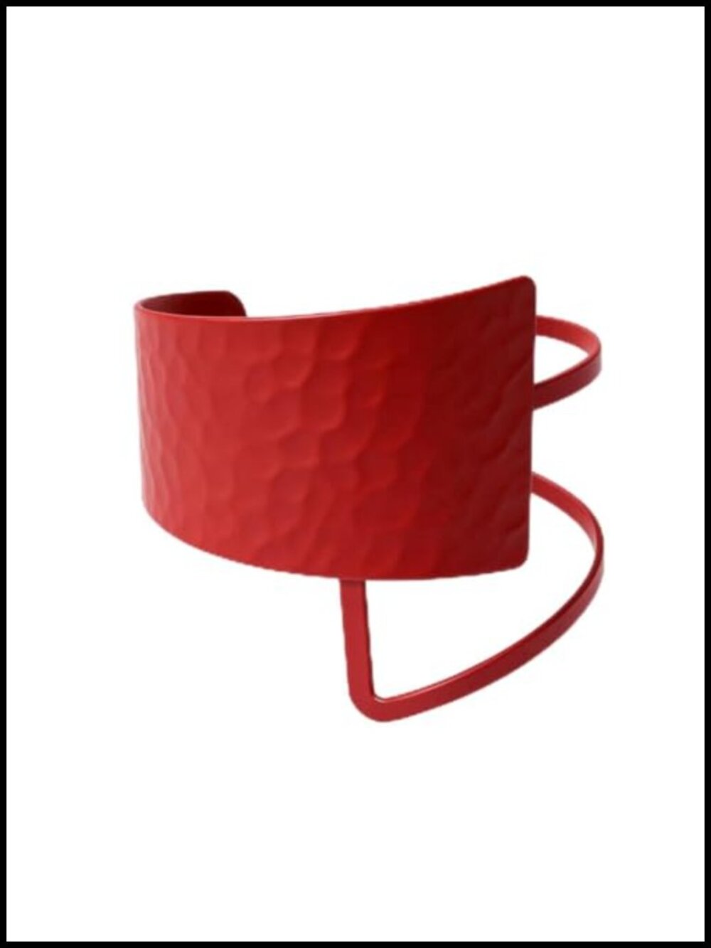 Bohemian Metal Cuff Bracelet, Adjustable Open Design